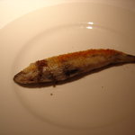 コート ドール - アミューズ・メヒカリのパン粉焼き