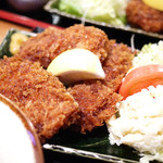 どん亭 - 一口カツ定食　1050円