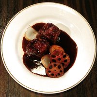白碗竹快樓 赤坂店 - 元祖 黒酢の酢豚 1300円 の黒酢の酢豚
