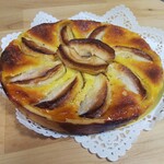 オーボンヴュータン - タルトアルザシエンヌ。アルザス風林檎のタルト。