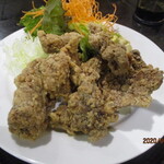 くじらのお宿 一乃谷 - 鯨竜田揚げ