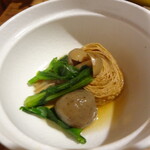 一富士 - 巻湯波の煮物