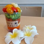 フレンチトースト専門店 CAFE LA PAIX - やさいパフェ（ノーマル）1000円