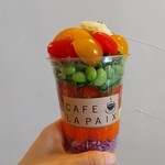 フレンチトースト専門店 CAFE LA PAIX - やさいたっぷりのパフェ(´^ω^)