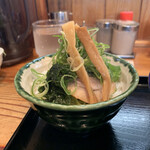 中華蕎麦 春馬 - ご飯半分でーす