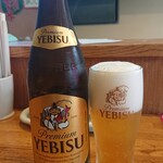 ちりめん亭 - ヱビスビール