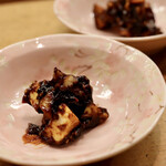 花いち - 水茄子と貝柱生姜みそ