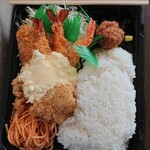 旬や - 海鮮ミックスフライ弁当(ご飯大・おかず大)