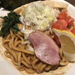 鴨出汁中華蕎麦 麺屋yoshiki - 鴨と蟹のクリィミートマトカレー和えつけそば