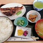 Mizu moto - 今日の日替わり定食　700円　赤魚鯛の粕漬け