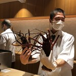 銀座 しのはら - 伊勢海老