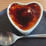 のんびりや食堂 - Aコース、ドリンク  クリームブリュレ 