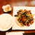 ライト食堂 - スタミナレバニラ炒め　780円