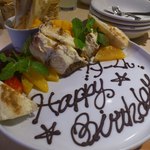 ワイン食堂 イナセヤ キッチン - サプライズデザート