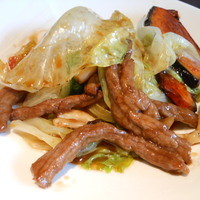 四川 - 牛肉野菜炒め