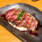 炭火焼鳥いしはら - 鴨の燻製　マッシュポテト添え