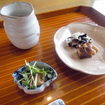 千松しま - 牡蠣のオイル漬け・蛸のやわらか煮