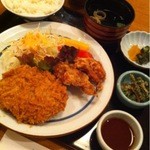 kushikatsusushidoutomboritachibana - 日替わり定食（メイン）