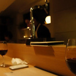 マルメロ - カウンター席右端から