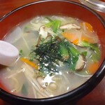 ぎょうてん - 【2020.5.25(月)】アサリラーメン(並盛・塩)693円