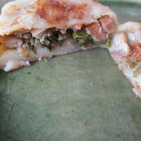 柚木元 - おやき・千代幻豚うどきんぴら