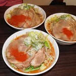 らーめんでぽっと - からしx3