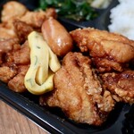 鳥ふじ - から揚弁当（550円）
