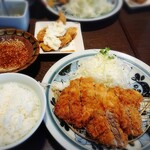 とんかつ 濵かつ - ロースとヒレかつ膳