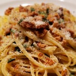 BAR 杉谷 - くるみとバジルのフェットチーネ(ハーフサイズ)