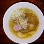 がふうあん - 削りさわらの塩ラーメン