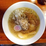 がふうあん - 削りさわらの塩ラーメン