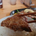 焼肉 勝くら - 国産ヒレステーキアップその４