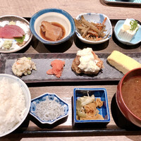 魚料理 ふじい - 十種類のおかずのふじい御膳 1000円