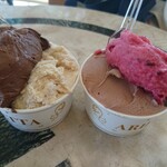 アリエッタ デル ジェラート - ほら。ねっとり美味しそう。