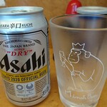 らー麺 家道 - 家道　缶ビール