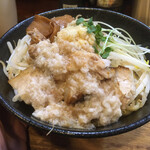 麺座ぎん - ぎん特製油そば（大盛）