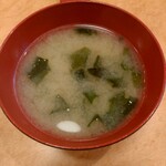 レストラン シラツユ - 味噌汁