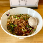 麺屋 しん蔵 - 汁なし坦々麺 750円 辛さ痺れ増し　味玉 100円