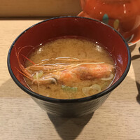 豊鮨 - 味噌汁。
                    美味し。