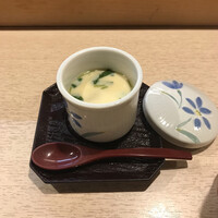 豊鮨 - 茶碗蒸し。
                      美味し。