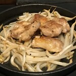 Rakka Sei - 鉄板焼き鳥も新しくメニュー入り！