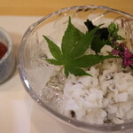 季節料理 よし野 - 鱧しゃぶ