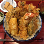 天乙 - 上天丼　１７００円　(2020/05)