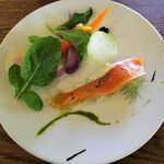 バーグ - サーモンのバッテラ仕立て