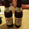 寿司 築地日本海 - ノンアルコールビール（￥３８０×２・税別以下同）