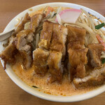 極濃湯麺 フタツメ - 辛い排骨タンメン　¥1070
