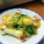 酒の穴 - わけぎのぬた・250円