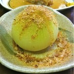 よしみ - 新玉ねぎ蒸し・450円