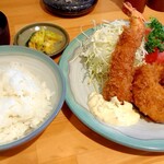 まほろば - ミックスフライ定食【Apr.2020】