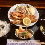寿司孝 - エビフライ定食